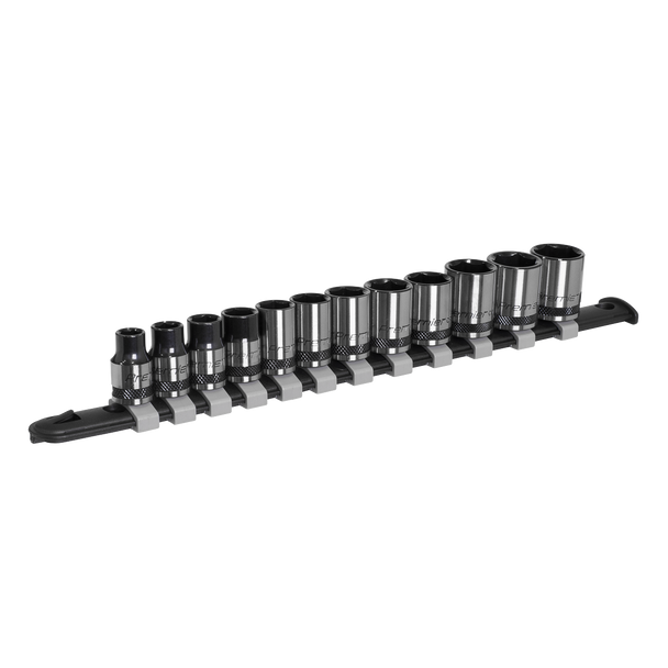 Sealey AK7992 | Premier Black Socket Set 3/8"Sq Drive 12pc