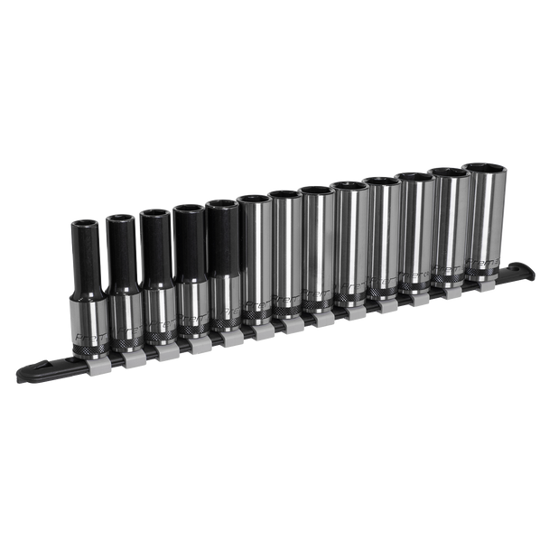 Sealey AK7995 | Premier Black Deep Socket Set 1/2"Sq Drive 13pc