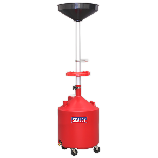 Sealey AK80D | Gravity Discharge Mobile Oil Drainer 80L