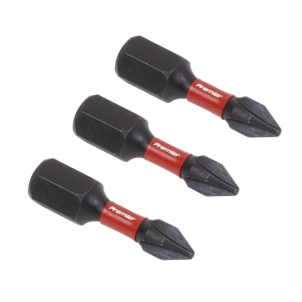 Sealey AK8204 | Premier Phillips Impact Power Tool Bits #1 x 25mm 3pc