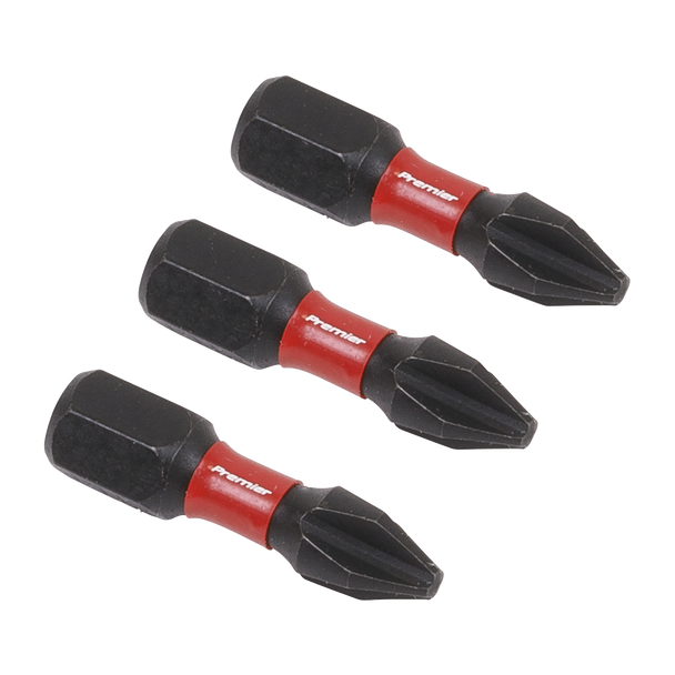 Sealey AK8205 | Premier Phillips Impact Power Tool Bits #2 x 25mm 3pc