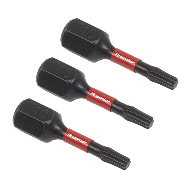 Sealey AK8215 | Premier TRX-Star* Impact Power Tool Bits T10 x 25mm 3pc