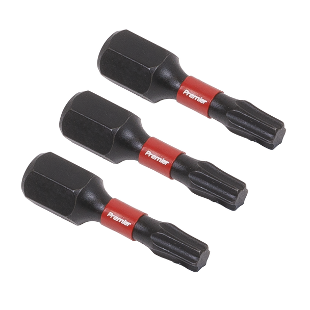 Sealey AK8217 | Premier TRX-Star* Impact Power Tool Bits T20 x 25mm 3pc