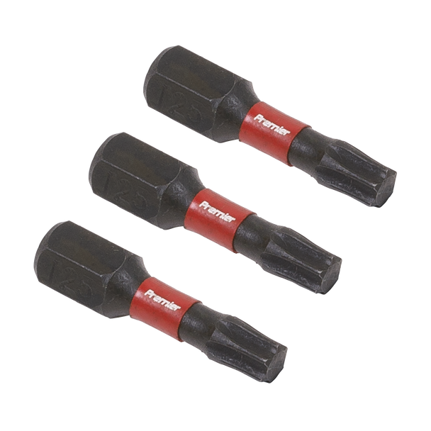 Sealey AK8218 | Premier TRX-Star* Impact Power Tool Bits T25 x 25mm 3pc