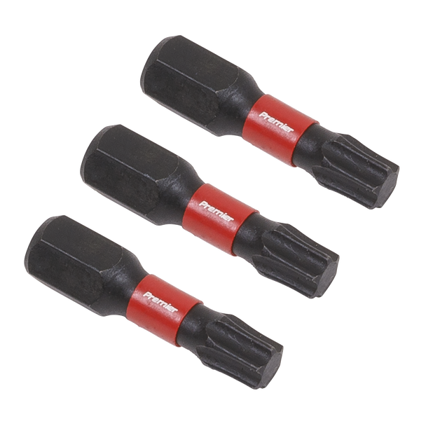 Sealey AK8219 | Premier TRX-Star* Impact Power Tool Bits T27 x 25mm 3pc