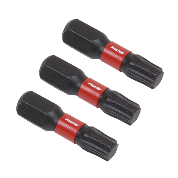 Sealey AK8220 | Premier TRX-Star* Impact Power Tool Bits T30 x 25mm 3pc