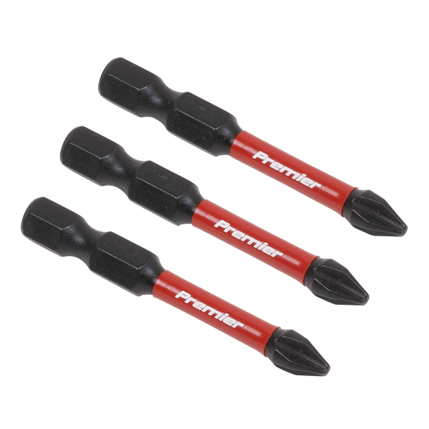 Sealey AK8230 | Premier Phillips Impact Power Tool Bits #2 x 50mm 3pc