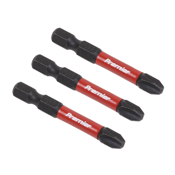 Sealey AK8231 | Premier Phillips Impact Power Tool Bits #3 x 50mm 3pc
