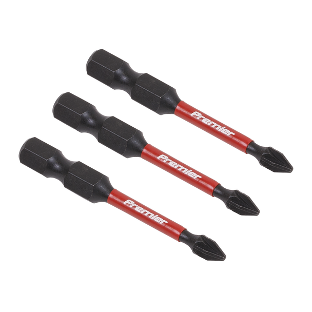 Sealey AK8232 | Premier Pozi Impact Power Tool Bits #1 x 50mm 3pc
