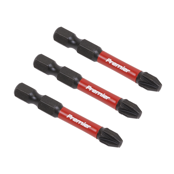Sealey AK8234 | Premier Pozi Impact Power Tool Bits #3 x 50mm 3pc