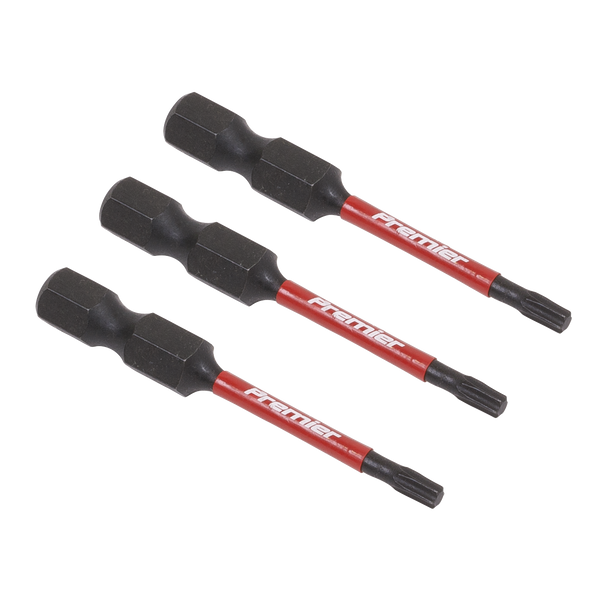 Sealey AK8240 | Premier TRX-Star* Impact Power Tool Bits T10 x 50mm 3pc