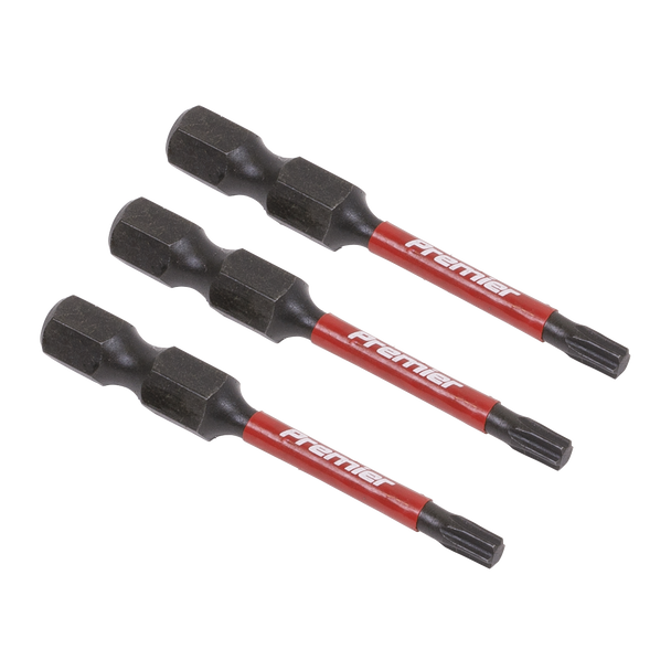 Sealey AK8241 | Premier TRX-Star* Impact Power Tool Bits T15 x 50mm 3pc