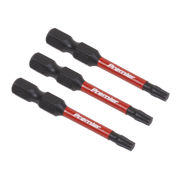 Sealey AK8242 | Premier TRX-Star* Impact Power Tool Bits T20 x 50mm 3pc