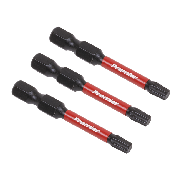Sealey AK8243 | Premier TRX-Star* Impact Power Tool Bits T25 x 50mm 3pc