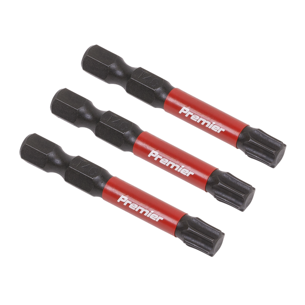 Sealey AK8246 | Premier TRX-Star* Impact Power Tool Bits T40 x 50mm 3pc