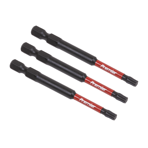 Sealey AK8268 | Premier TRX-Star* Impact Power Tool Bits T25 x 75mm 3pc