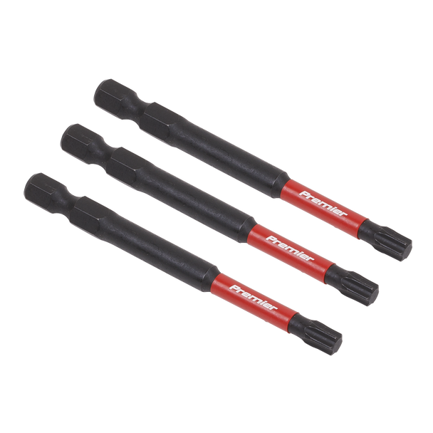 Sealey AK8269 | Premier TRX-Star* Impact Power Tool Bits T27 x 75mm 3pc