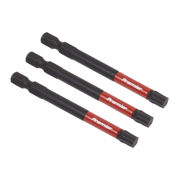 Sealey AK8271 | Premier TRX-Star* Impact Power Tool Bits T40 x 75mm 3pc