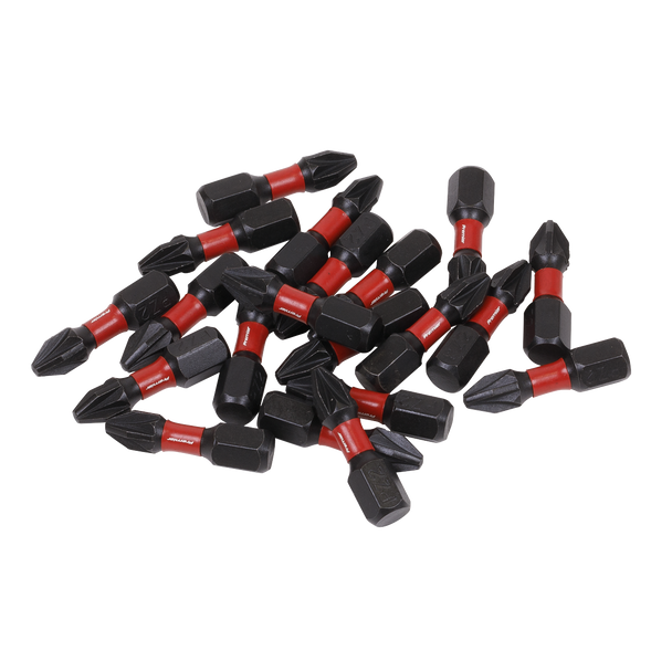 Sealey AK8273 | Premier Pozi Impact Power Tool Bits #2 x 25mm 20pc