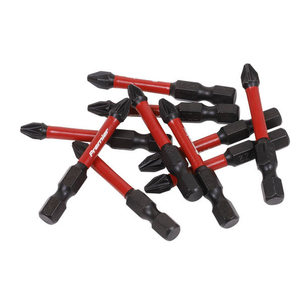 Sealey AK8275 | Premier Pozi Impact Power Tool Bits #2 x 50mm 10pc