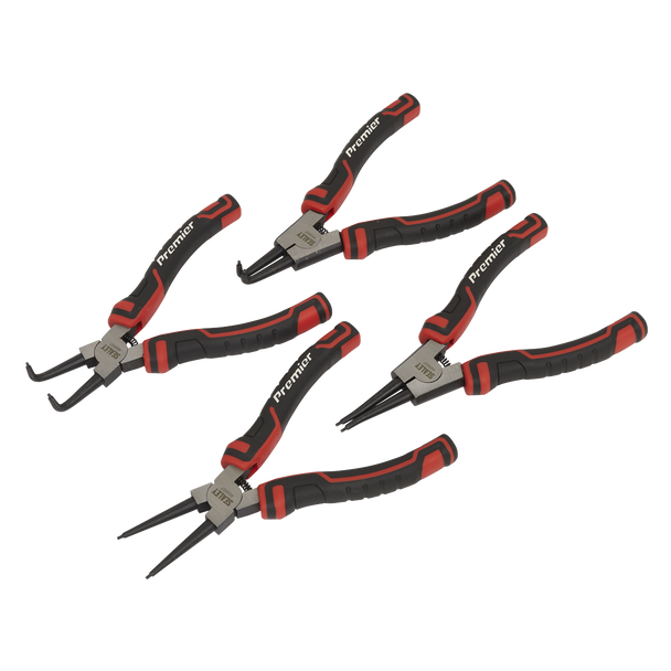 Sealey AK8457 | Premier Circlip Pliers Set 180mm 4pc