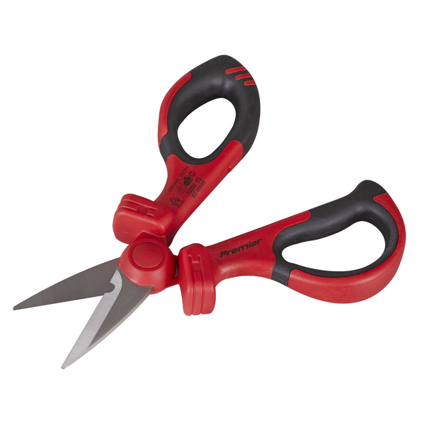 Sealey AK8526 | Premier Insulated Scissors - VDE Approved