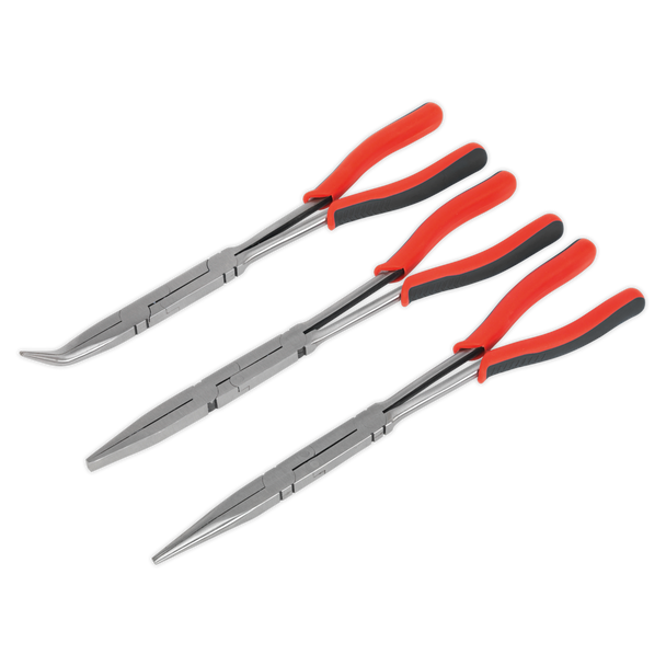 Sealey AK8580 | Premier Long Double Joint Pliers Set 335mm 3pc
