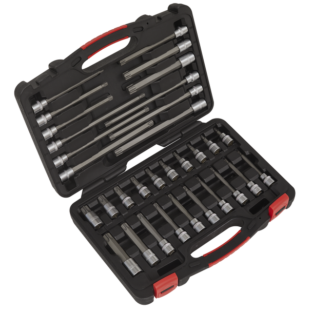 Sealey AK89001 | Premier Platinum TRX-Star* Socket Bit Set 3/8"Sq Drive 32pc