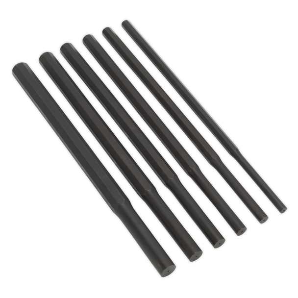 Sealey AK91226 | Premier Heavy-Duty Parallel Pin Punch Set 6pc