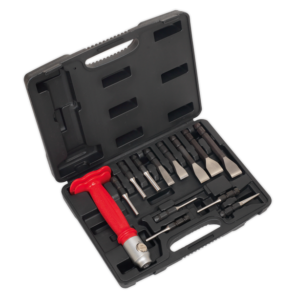 Sealey AK9215 | Premier Interchangeable Punch & Chisel Set 13pc
