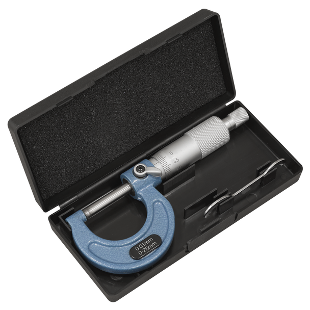 Sealey AK9630M | External Micrometer 0-25mm
