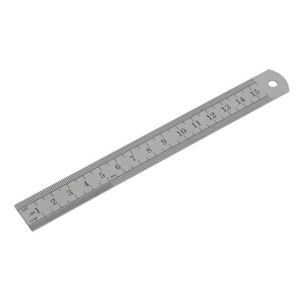 Sealey AK9640 | Stainless Steel Rule 6" (150mm)