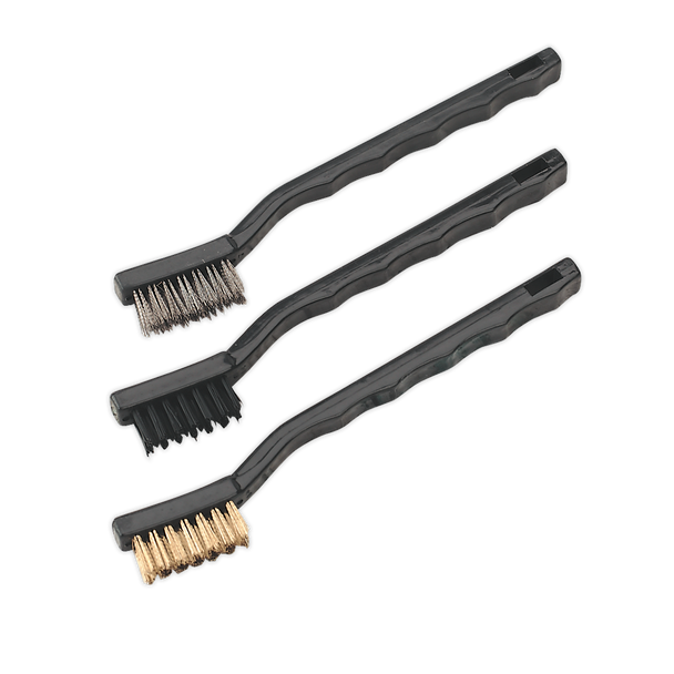 Sealey AK9791 | Miniature Wire Brush Set 3pc