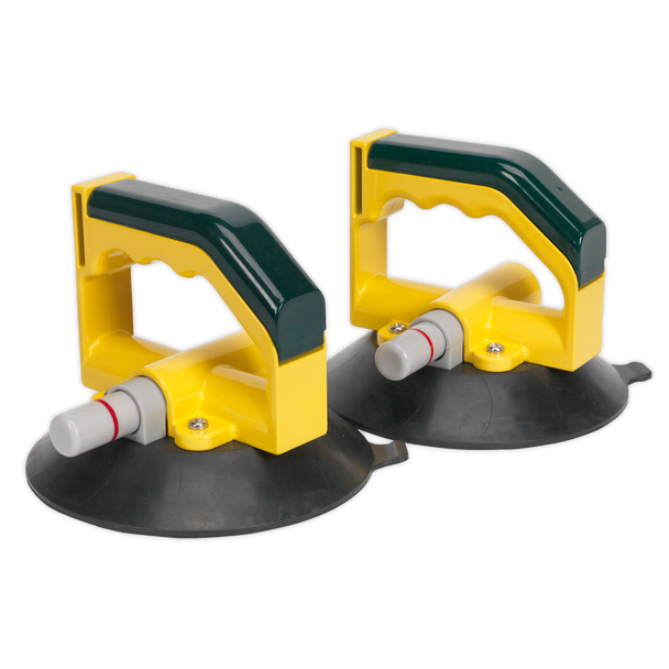 Sealey AK98943 | Vacuum Suction Cup 150mm - Pair