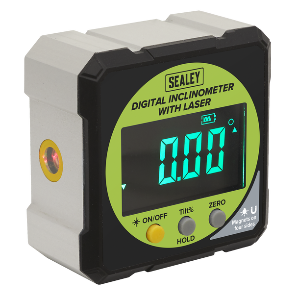 Sealey AK9991 | Inclinometer Digital with Laser