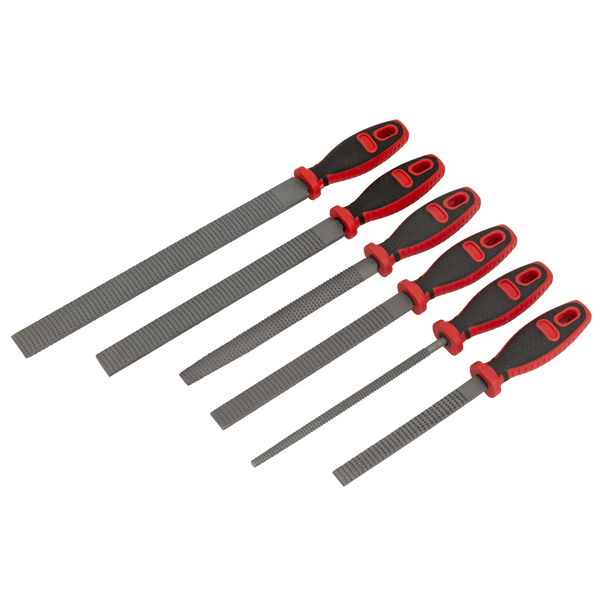 Sealey AKR06 | Premier Rasp File Set 6pc