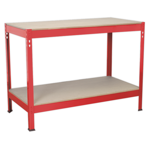 Sealey AP1210 | Steel Workbench with Wooden Top 1.2m