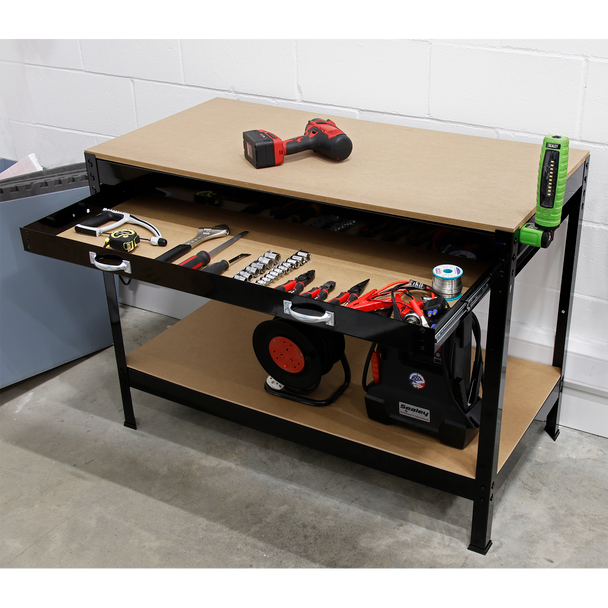 Sealey AP12160 | Workbench with Drawer 1.2m