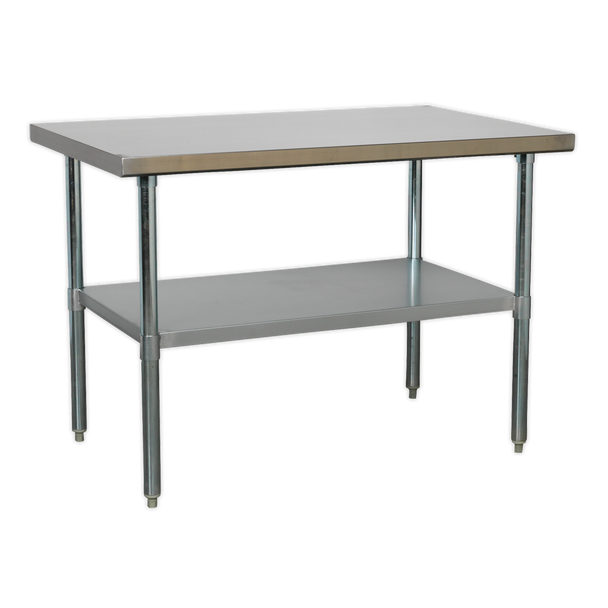 Sealey AP1248SS | Stainless Steel Workbench 1.2m