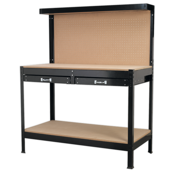 Sealey AP12600 | Workstation with 2 Drawers 1.2m