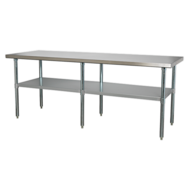 Sealey AP2184SS | Stainless Steel Workbench 2.1m