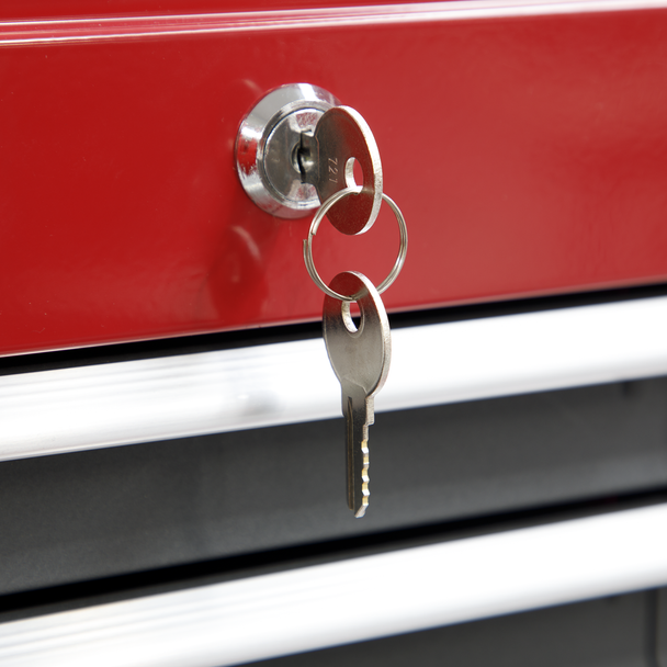 Sealey AP22507BB | American PRO Rollcab 7 Drawer - Red/Grey