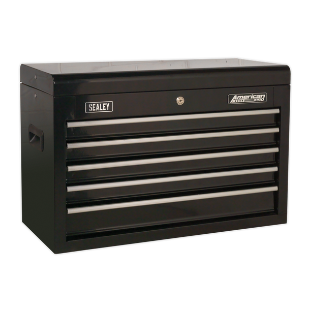 Sealey AP225B | American PRO Topchest 5 Drawer - Black