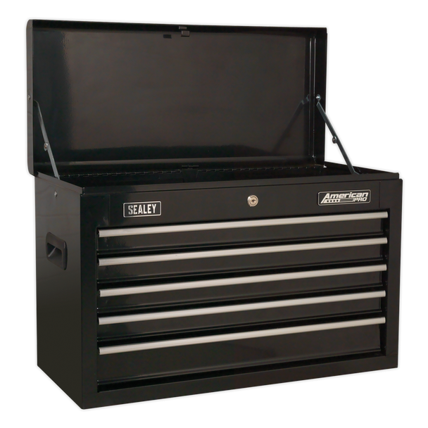 Sealey AP225B | American PRO Topchest 5 Drawer - Black