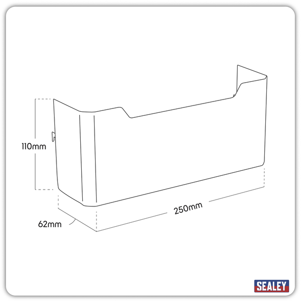 Sealey AP24ACC5 | Premier Can & Bottle Holder for AP24 Series Tool Chests