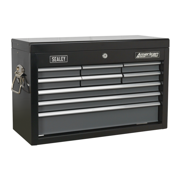 Sealey AP2509B | American PRO Topchest 9 Drawer - Black/Grey