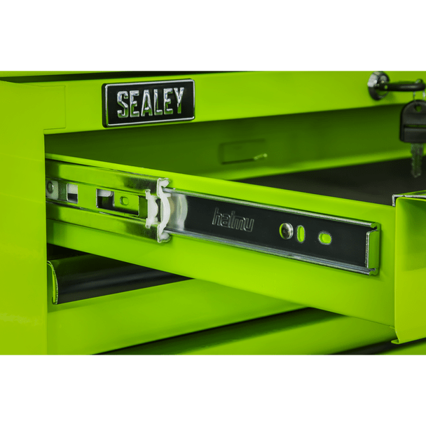 Sealey AP26029THV | Superline PRO Mid-Box Tool Chest 2 Drawer - Green/Black