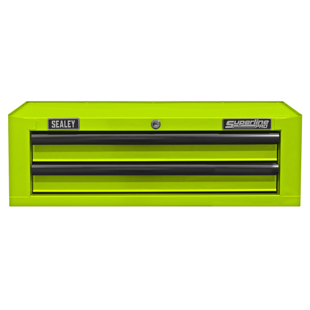 Sealey AP26029THV | Superline PRO Mid-Box Tool Chest 2 Drawer - Green/Black