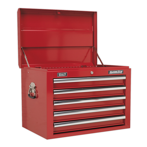 Sealey AP26059T | Superline PRO Topchest 5 Drawer - Red