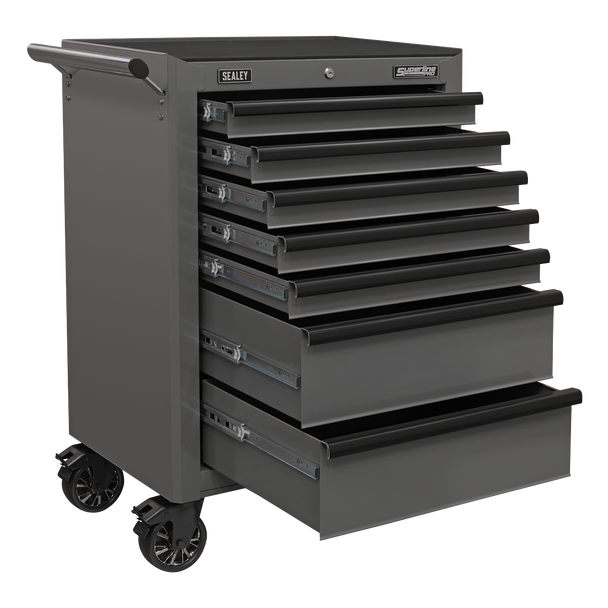 Sealey AP26479TG | Superline PRO Rollcab 7 Drawer - Grey/Black
